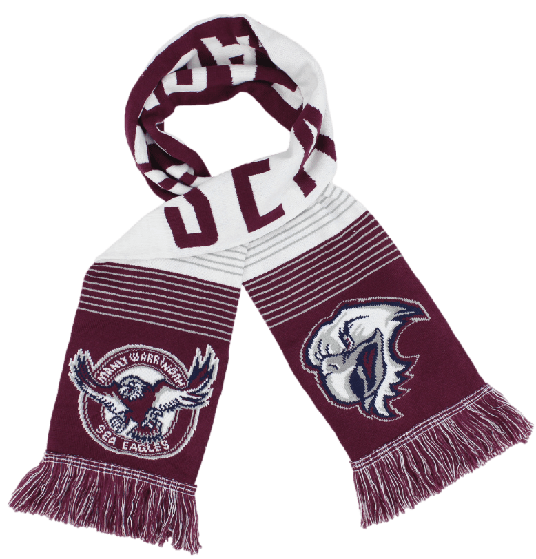Manly Sea Eagles NRL Adults Linebreak Scarf