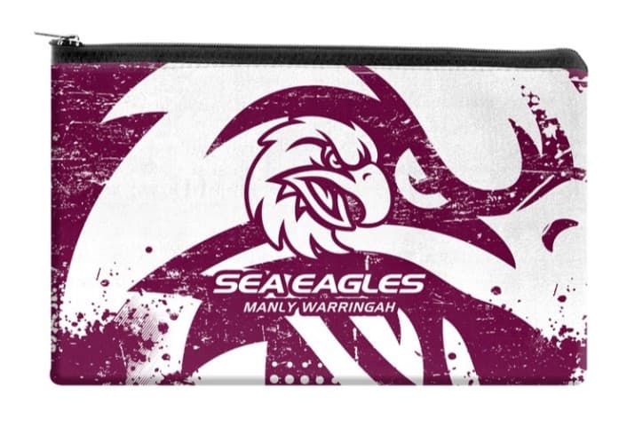 Manly Sea Eagles NRL Neoprene Pencil Case