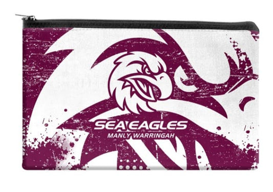 Manly Sea Eagles NRL Neoprene Pencil Case