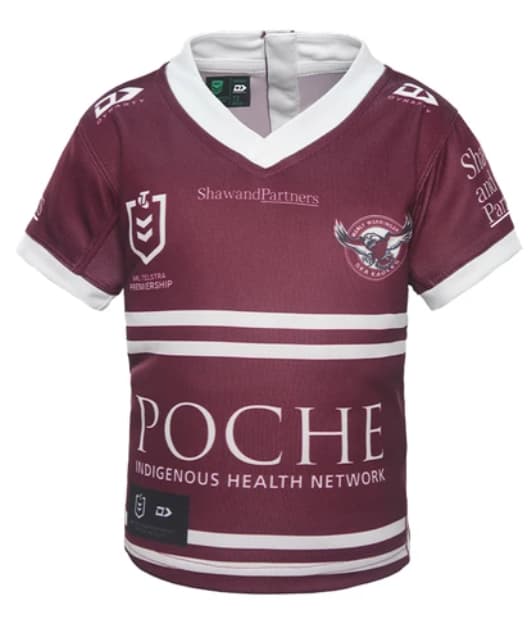 Manly Sea Eagles NRL Toddler Home Jersey
