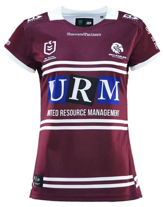 Manly Sea Eagles 2025 NRL Ladies Home Jersey