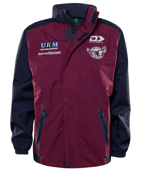 Manly Sea Eagles NRL Mens Wet Weather Jacket