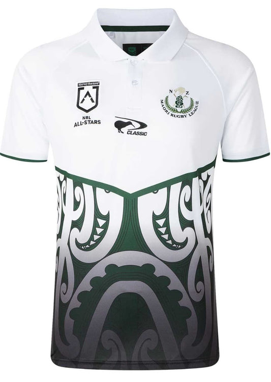 New Zealand Maori All Stars Mens Performance Polo Shirt