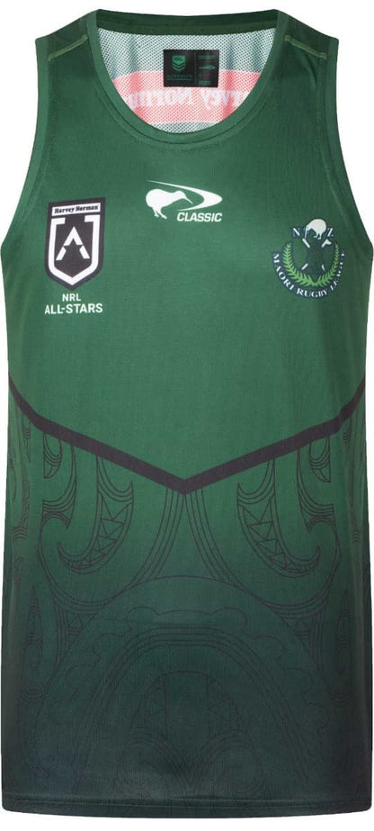 New Zealand Maori All Stars Mens Training Singlet