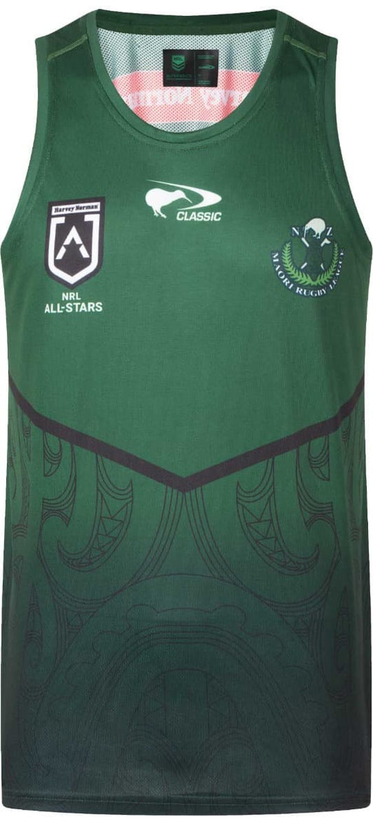 New Zealand Maori All Stars Mens Training Singlet