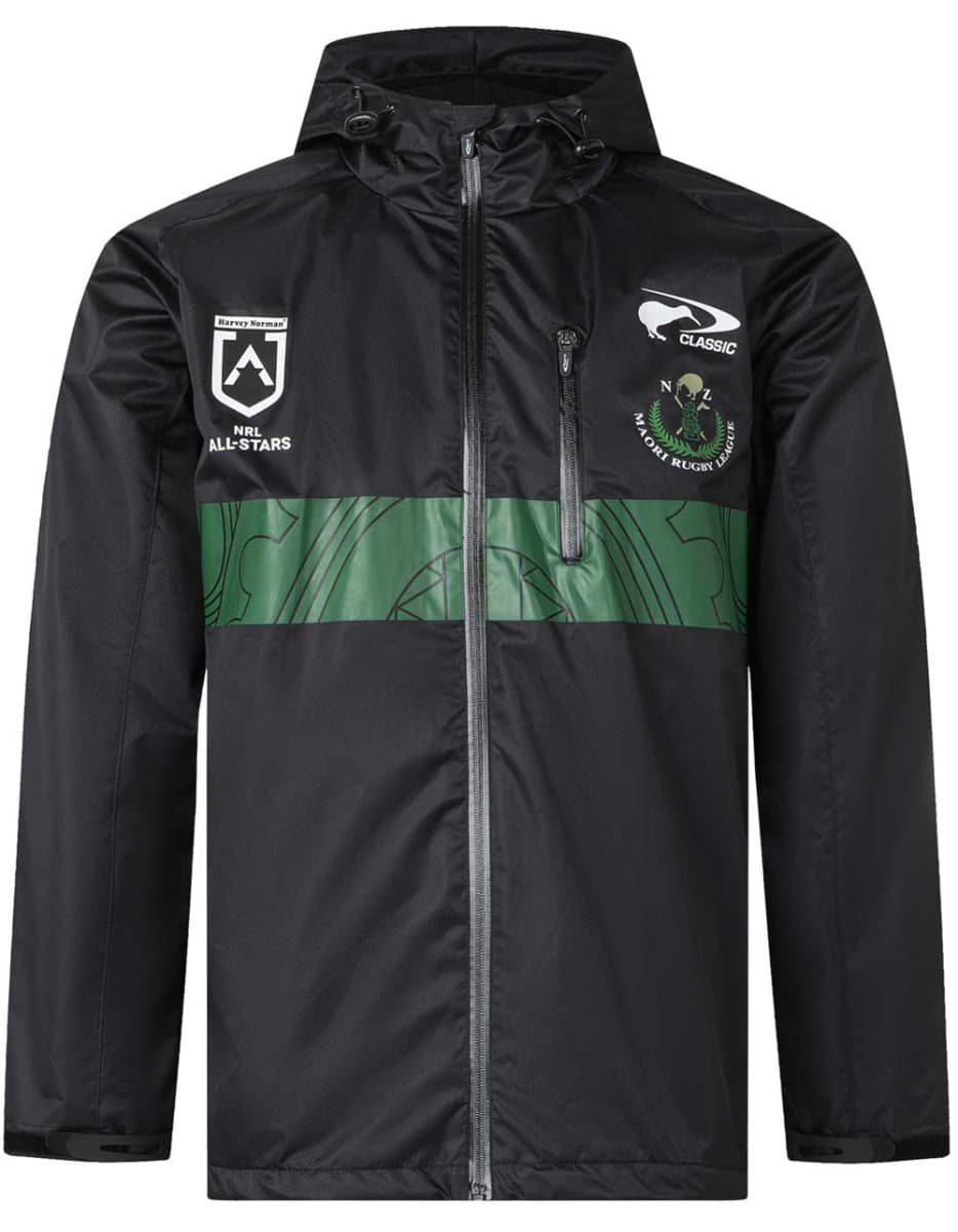 New Zealand Maori All Stars Mens Wet Weather Jacket