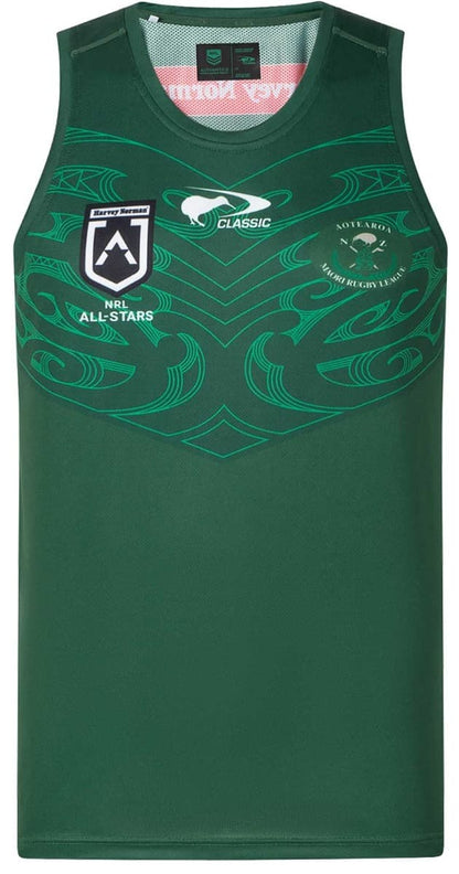 New Zealand Maori All Stars 2023 NRL Mens Training Singlet