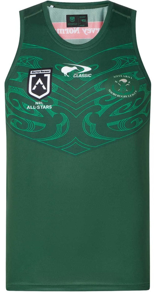 New Zealand Maori All Stars 2023 NRL Mens Training Singlet