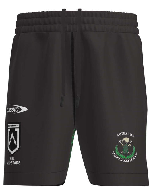New Zealand Maori All Stars 2023 NRL Kids Training Shorts