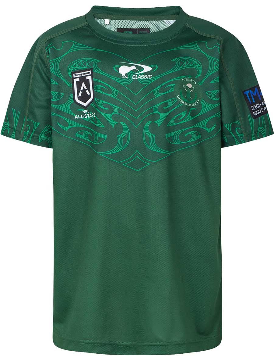 New Zealand Maori All Stars 2023 NRL Kids Training Shirt