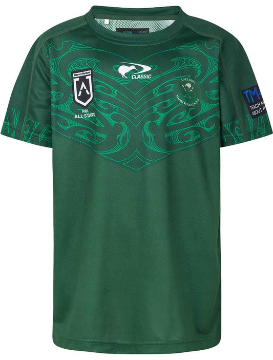 New Zealand Maori All Stars 2023 NRL Kids Training Shirt