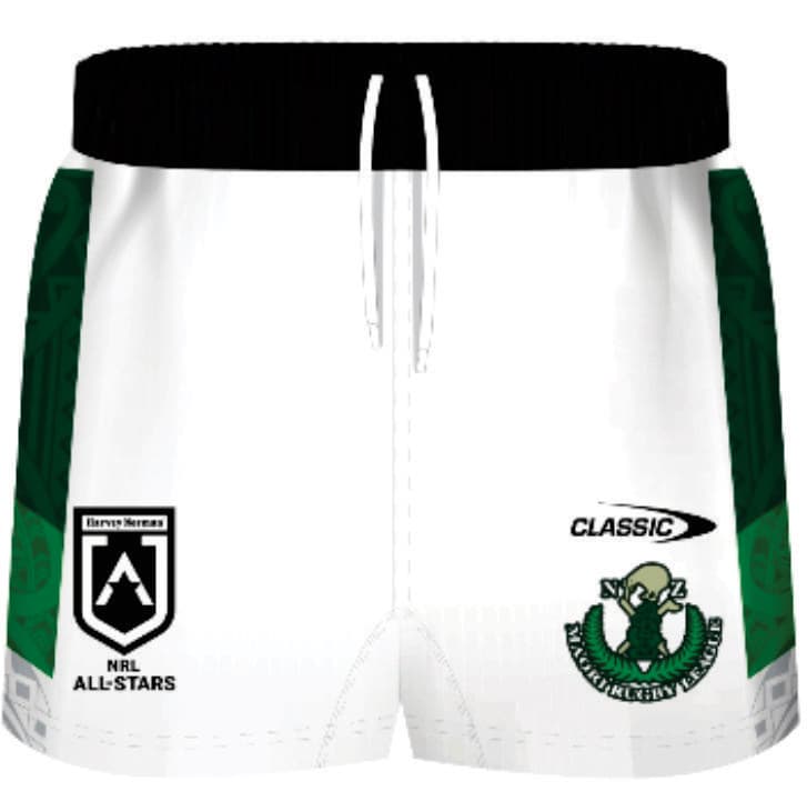 New Zealand Maori All Stars Mens Playing Shorts