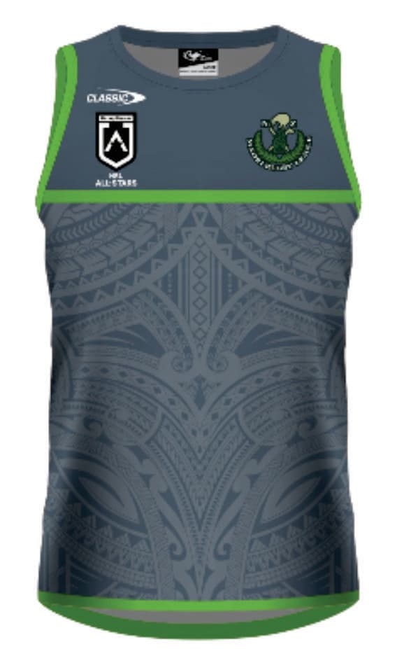 New Zealand Maori All Stars Mens Training Singlet