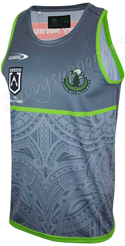 New Zealand Maori All Stars Mens Training Singlet