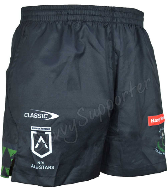 New Zealand Maori All Stars 2024 NRL Mens Training Shorts