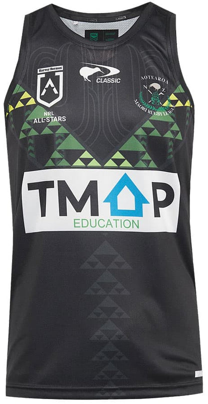 New Zealand Maori All Stars 2024 NRL Mens Training Singlet