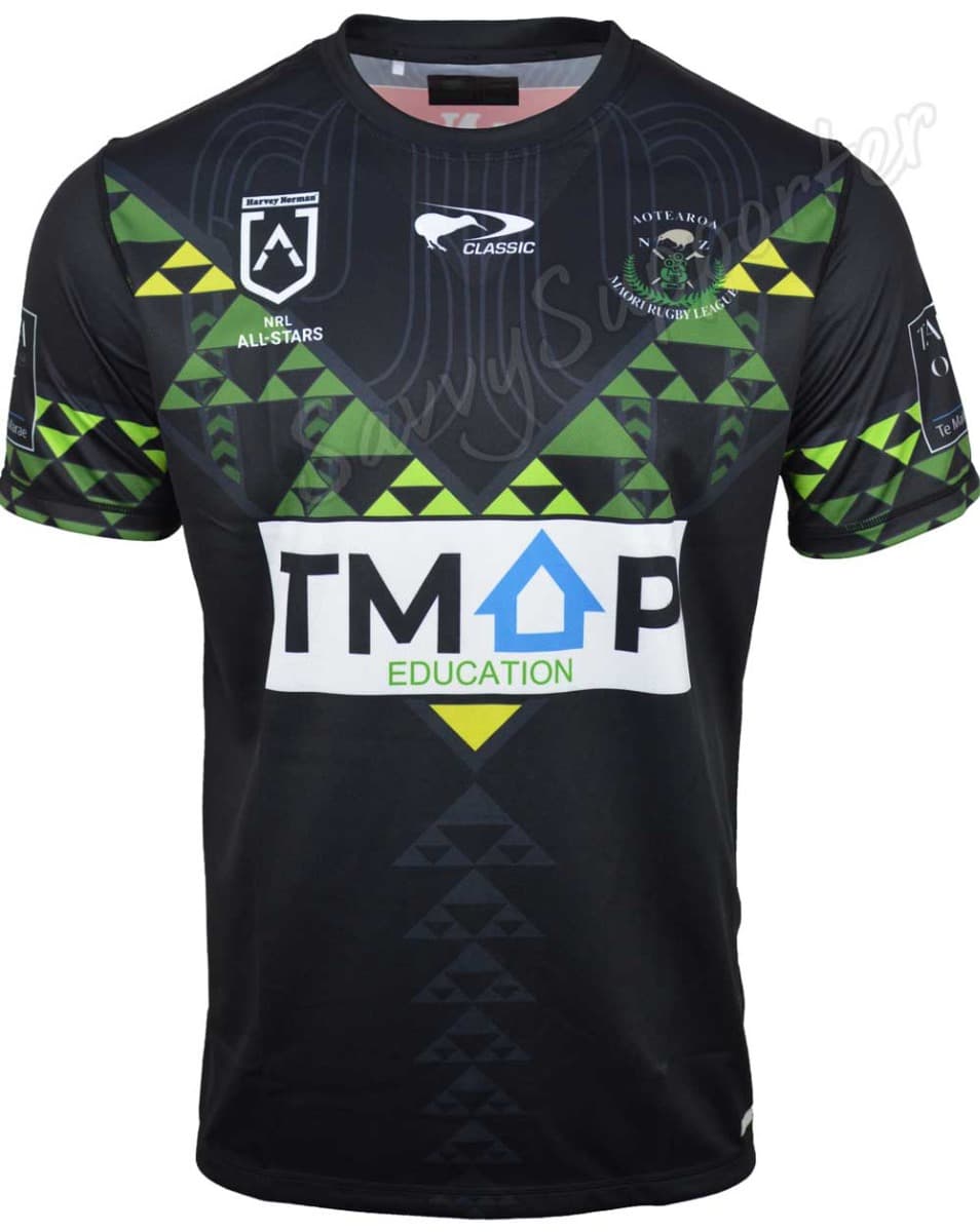New Zealand Maori All Stars 2024 NRL Mens Training Shirt