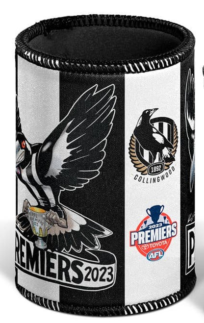 Collingwood Magpies 2023 AFL Premiers Mark Knight Can Cooler