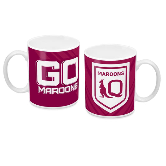 QLD Maroons State of Origin Logo Coffee Mug