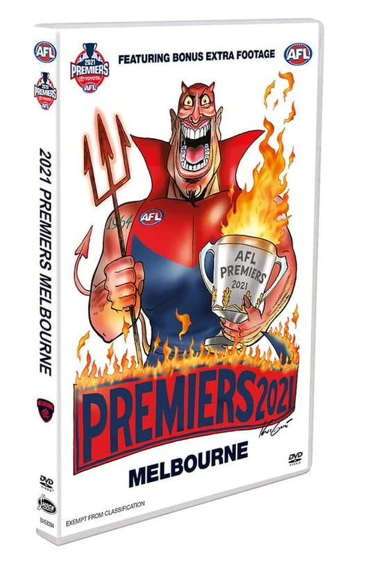 Melbourne Demons 2021 AFL Premiers DVD