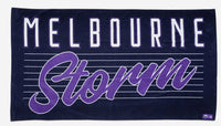 Melbourne Storm NRL Headline Mega Beach Towel 170cm x 90cm