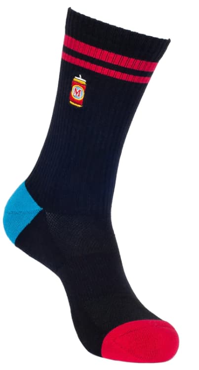 Melbourne Bitter Beer Cans Embroidery 2 Pack Socks