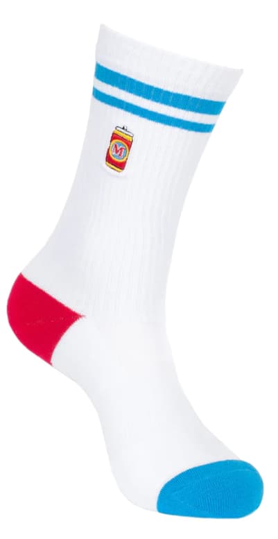 Melbourne Bitter Beer Cans Embroidery 2 Pack Socks