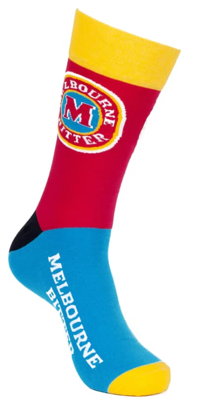 Melbourne Bitter Beer Panel Socks 50% OFF