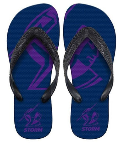 Melbourne Storm NRL Mens Beach Thongs