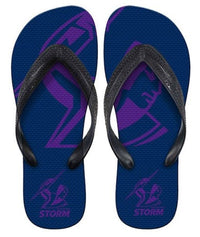 Melbourne Storm NRL Mens Beach Thongs
