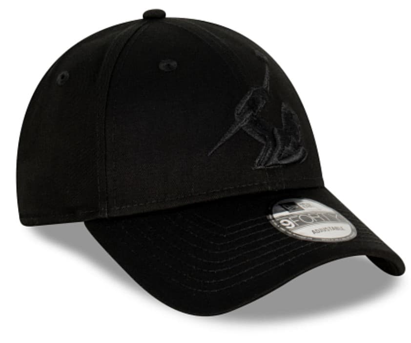 Melbourne Storm NRL New Era 9FORTY Black on Black Snapback Cap