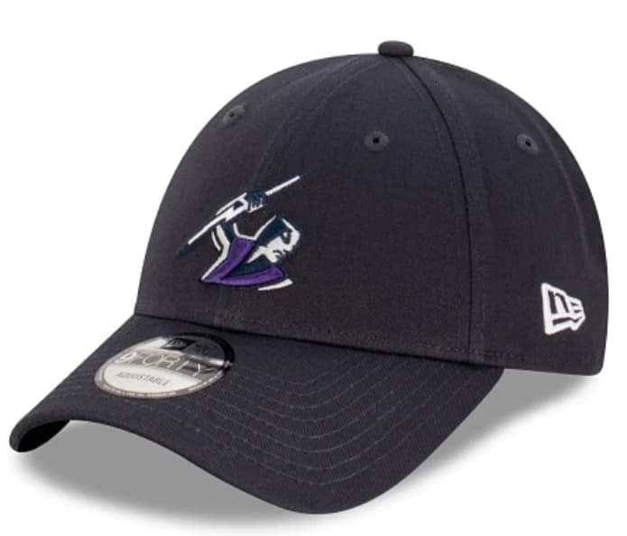 Melbourne Storm NRL Adults New Era 9FORTY Cloth Strap Cap