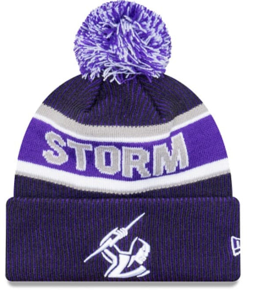 Melbourne Storm NRL New Era Cuff Beanie