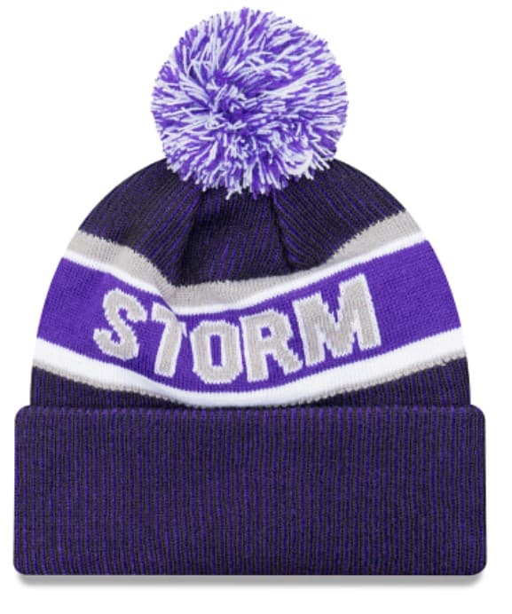 Melbourne Storm NRL New Era Cuff Beanie