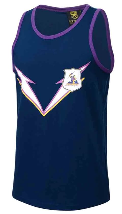 Melbourne Storm NRL Mens Retro Singlet