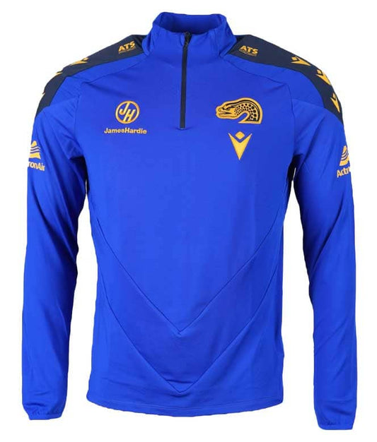 Parramatta Eels 2025 NRL Mens 1/4 Zip Training Top