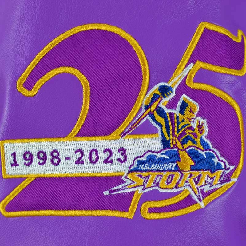 Melbourne Storm NRL Mens Letterman Jacket