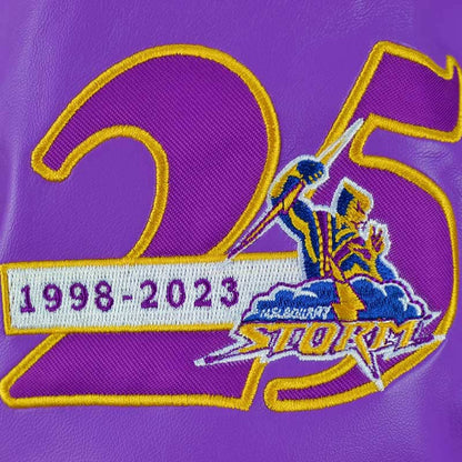 Melbourne Storm NRL Mens Letterman Jacket