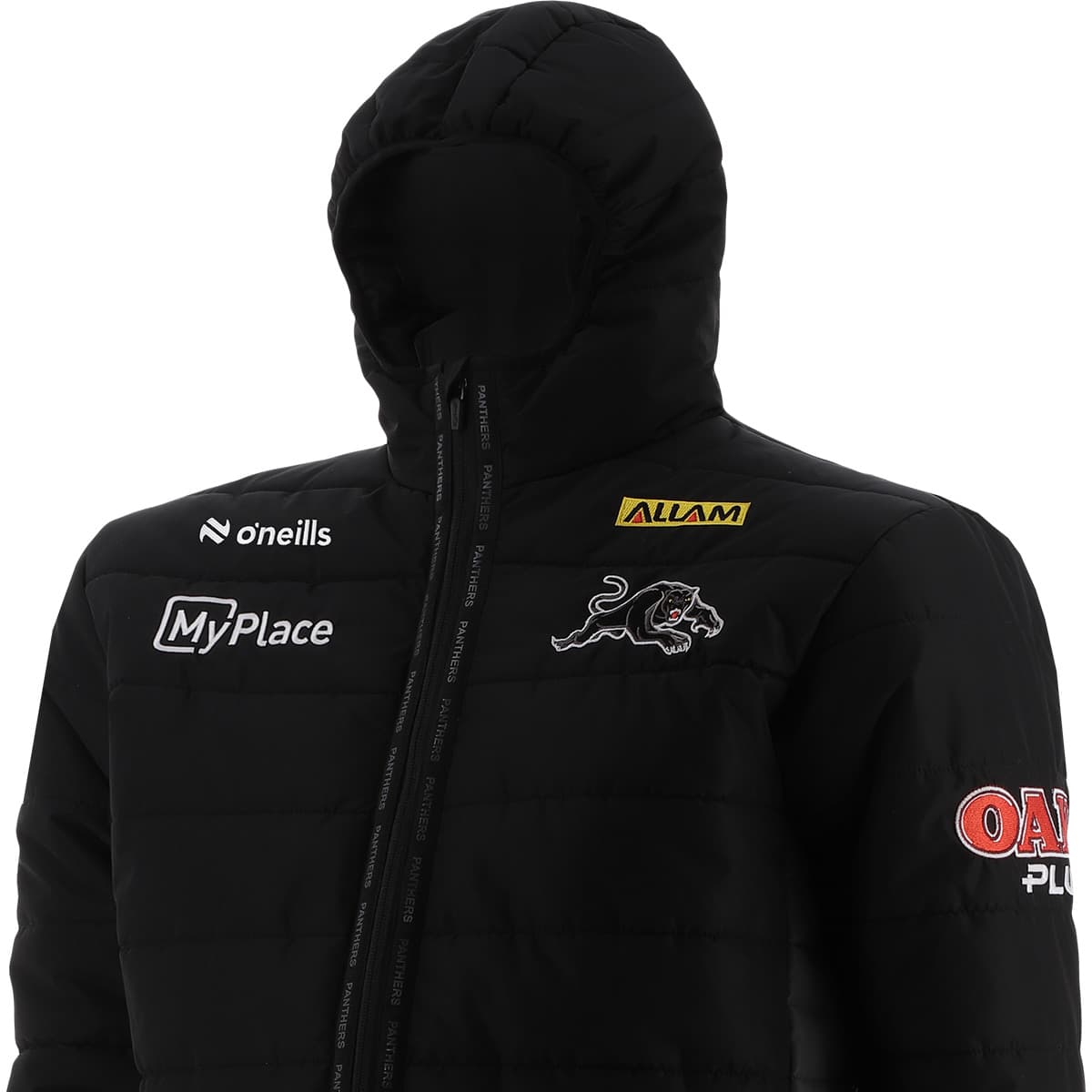 Penrith Panthers 2025 NRL Mens Hooded Padded Jacket