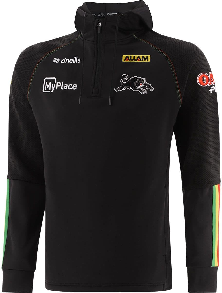 Penrith Panthers 2025 NRL Mens Half Zip Fleece Hoodie