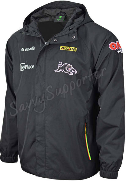Penrith Panthers 2025 NRL Mens Wet Weather Rain Jacket
