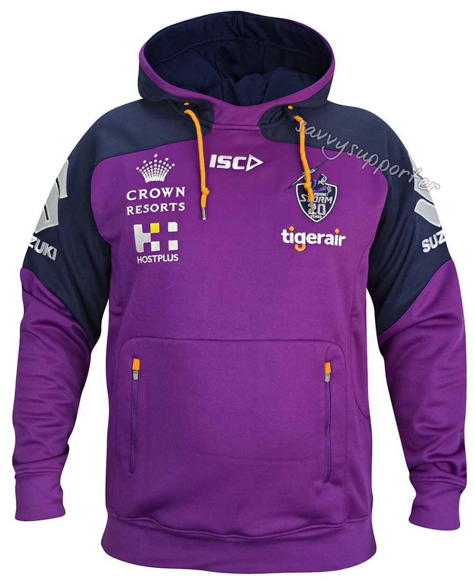 Melbourne Storm Mens Pullover Squad Hoody