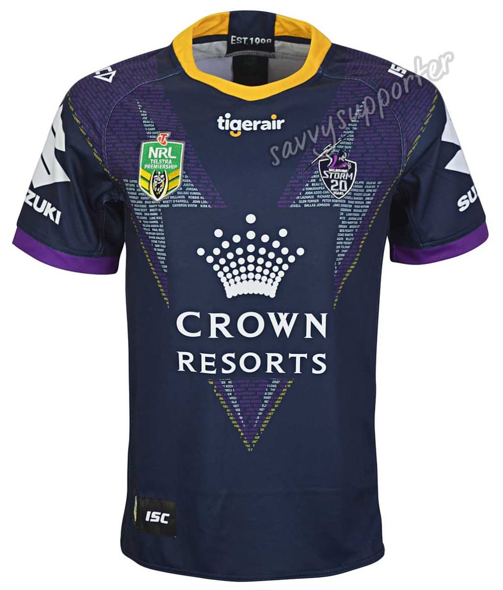 Melbourne Storm NRL Mens Heritage Jersey