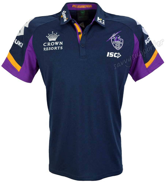 Melbourne Storm Ladies Players Polo Shirt
