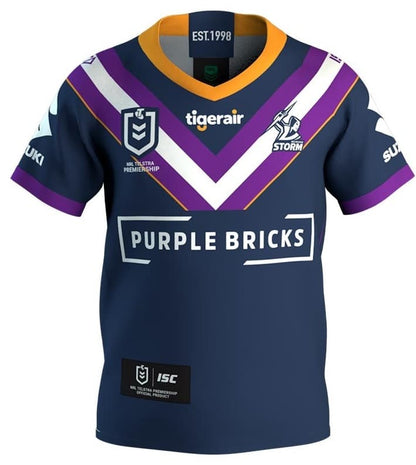 Melbourne Storm NRL Kids Home Jersey
