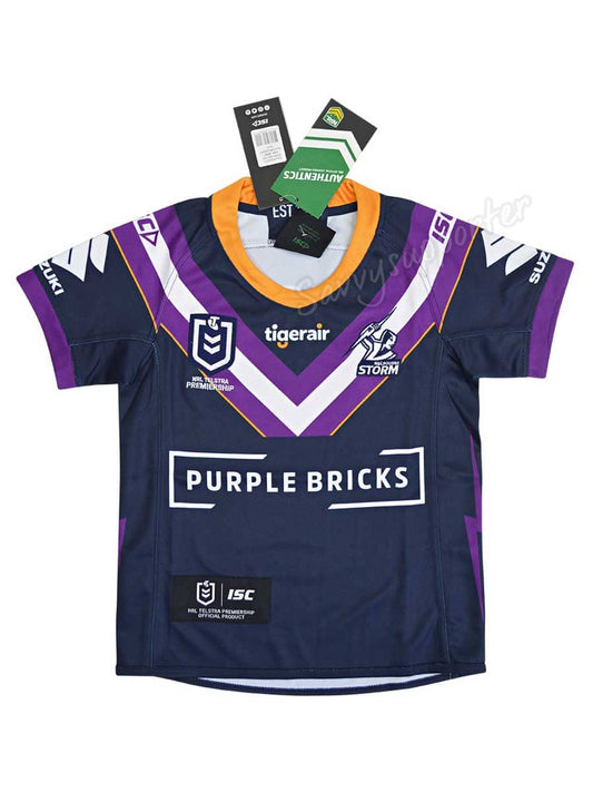 Melbourne Storm NRL Kids Home Jersey