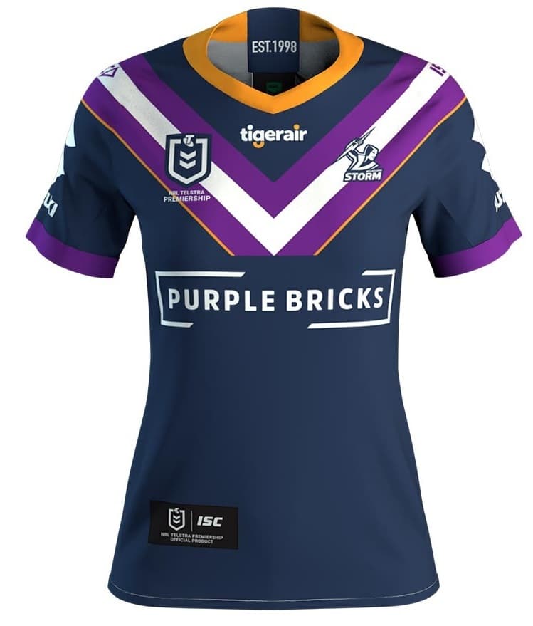 Melbourne Storm 2019 NRL Ladies Home Jersey
