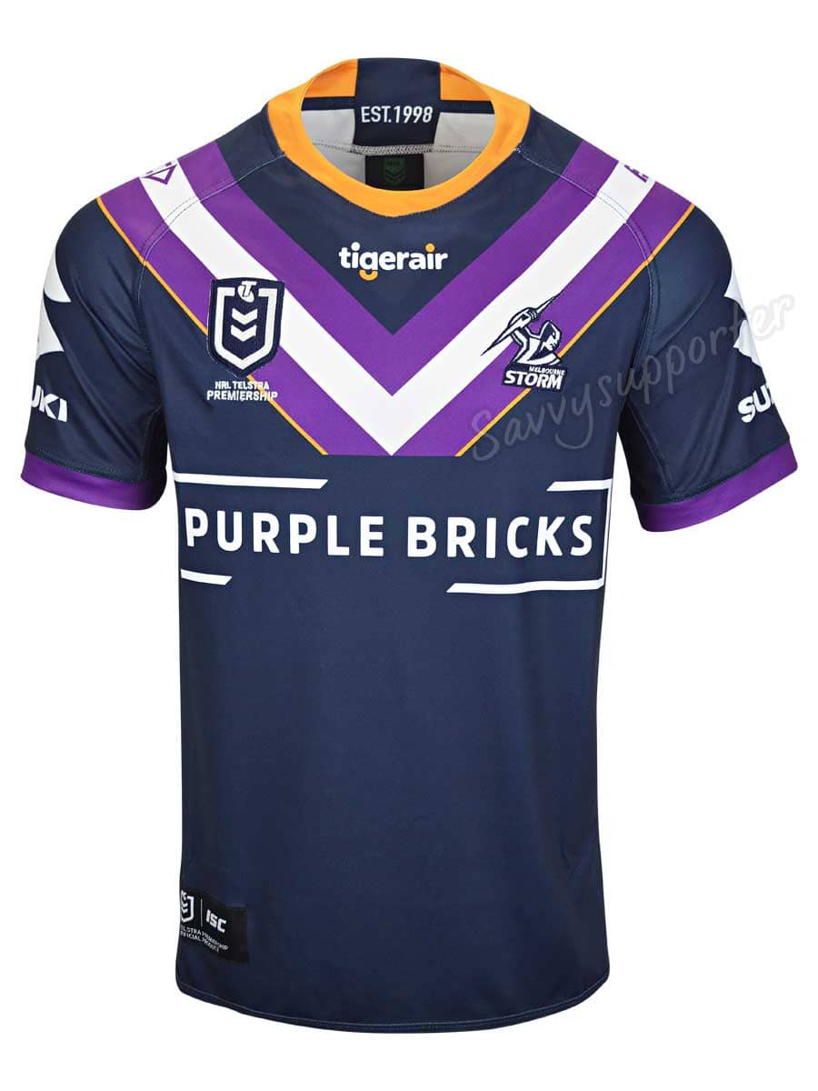 Melbourne Storm NRL Mens Home Jersey
