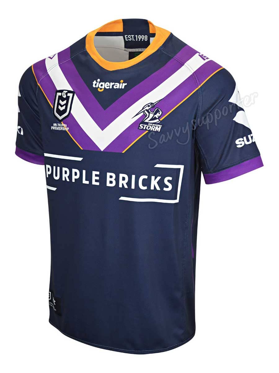 Melbourne Storm NRL Mens Home Jersey