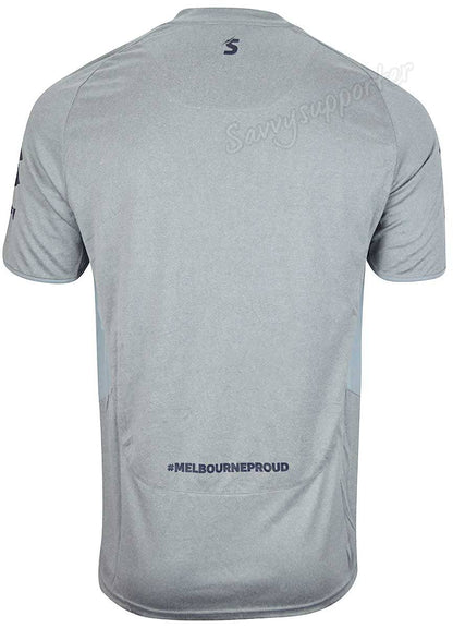 Melbourne Storm 2019 NRL Mens Grey Training Shirt